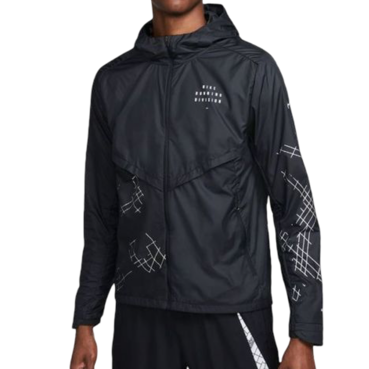 Veste division noir running